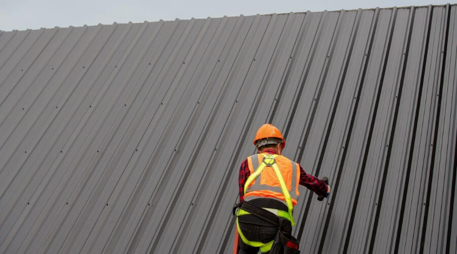 Professional metal roof installation services in Bay, AR