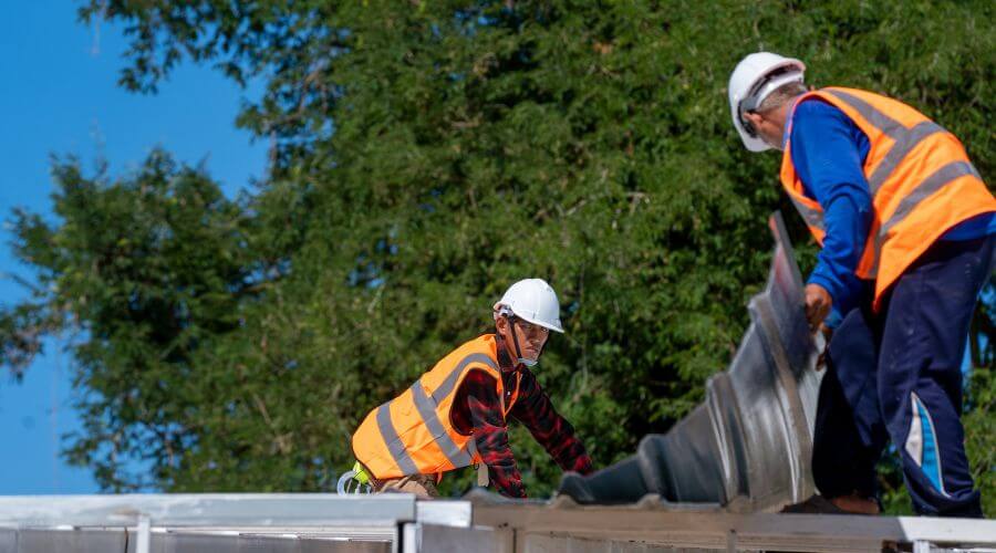Professional metal roof installation in Bay, AR